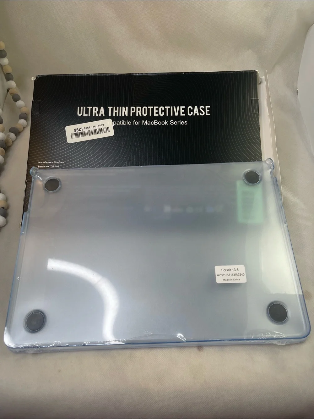 BlueSwan Ultra Thin Protective Case in clear
